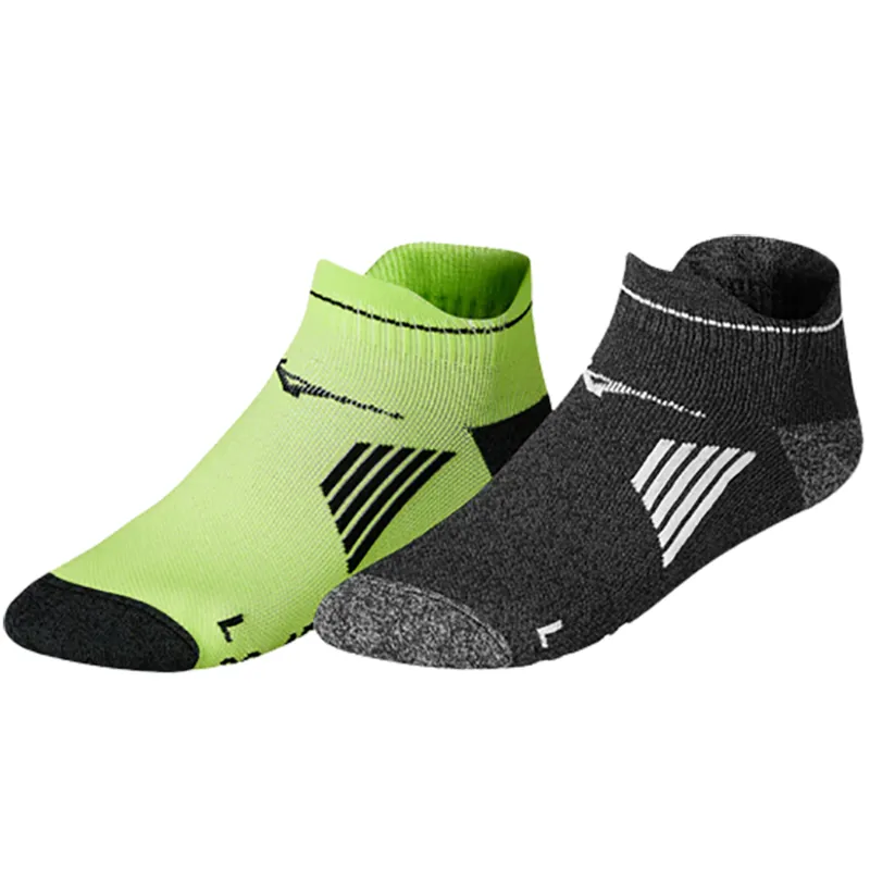 Mizuno Active Training Mid Socks 2pc Evening Primrose/Black